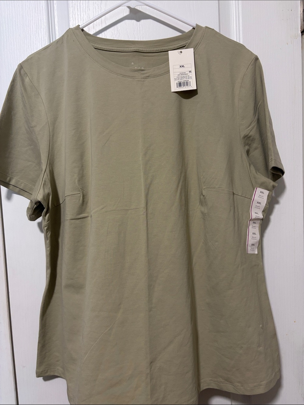 a new day Olive Green Crewneck Short Sleeve Tee